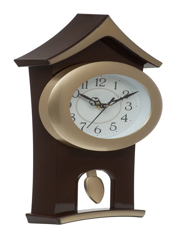 Harbour Analog Latest Stylish New Models Wall Clock with Pendulum for Home Living Room Hall Bedroom (SIZE HEIGHT 40 CM X WIDTH 17.5 CM)- Home Decor Big size Wall Clock MJ AD XG 1 (BRONZE) - Image 3